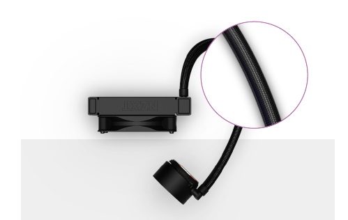 NZXT Kraken 120 未使用品 NZXT - Kraken 120 (RL-KR120-B1) 120mm Cooler with RGB *FOR